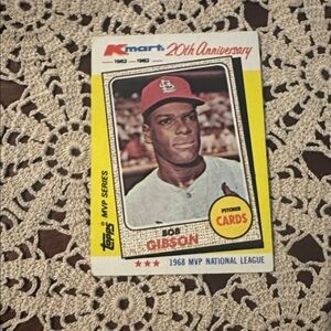 Kmart 20th Anniversary Bob Gibson Baseball Card